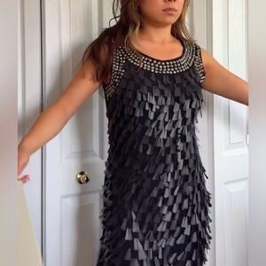 Toujour Beaded Sequins Dress